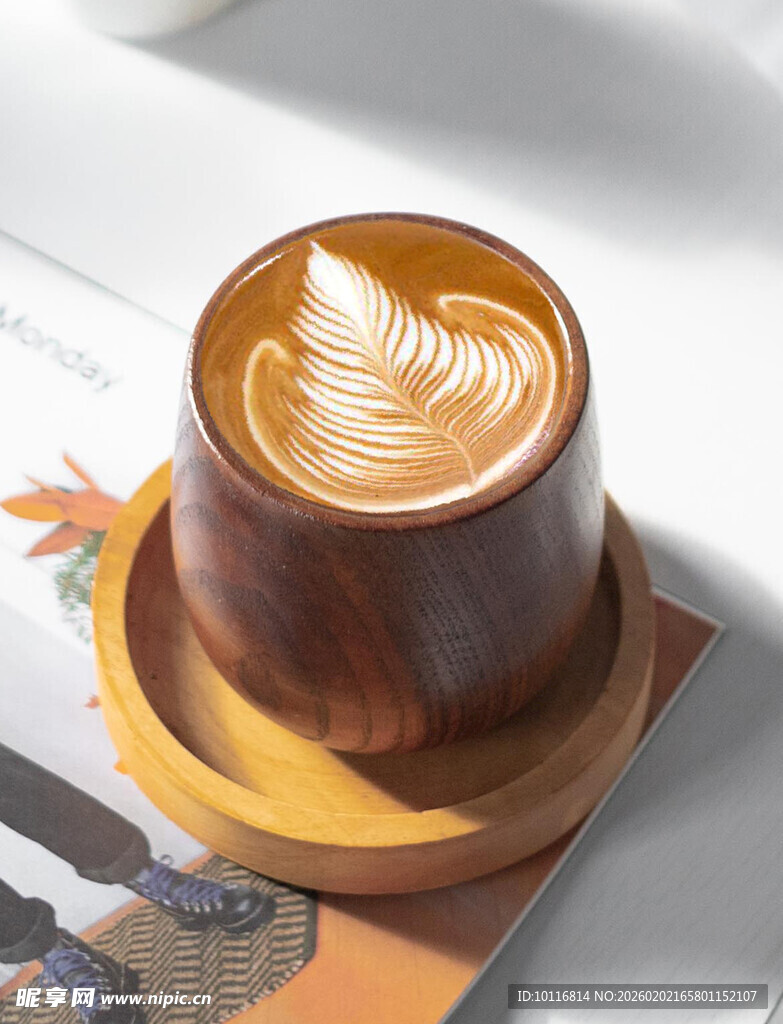 拉花咖啡