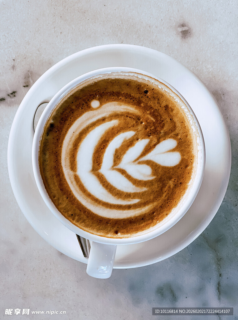 拉花咖啡