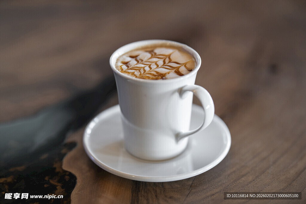 拉花咖啡