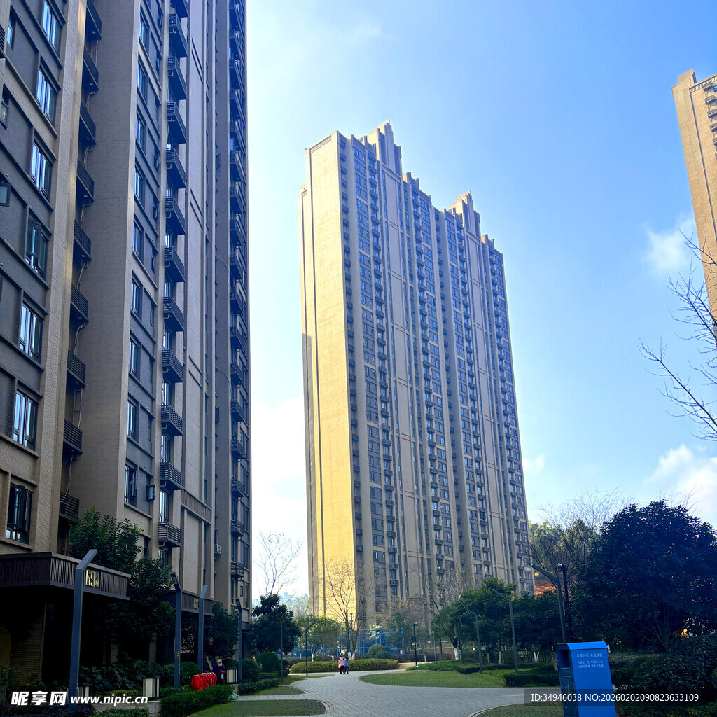 高层住宅小区景观