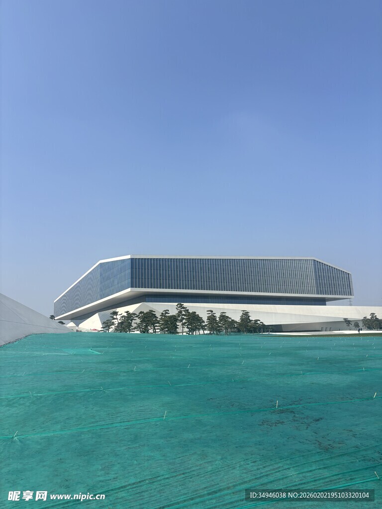 现代建筑与绿地景观