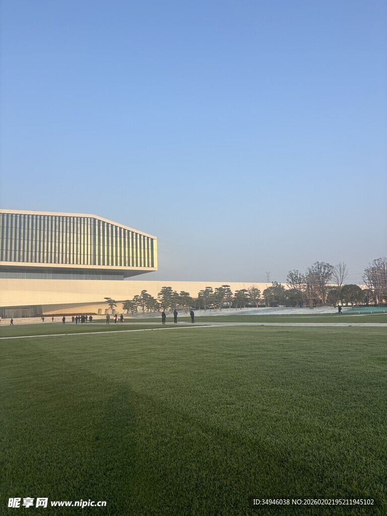 现代体育场与绿茵场地