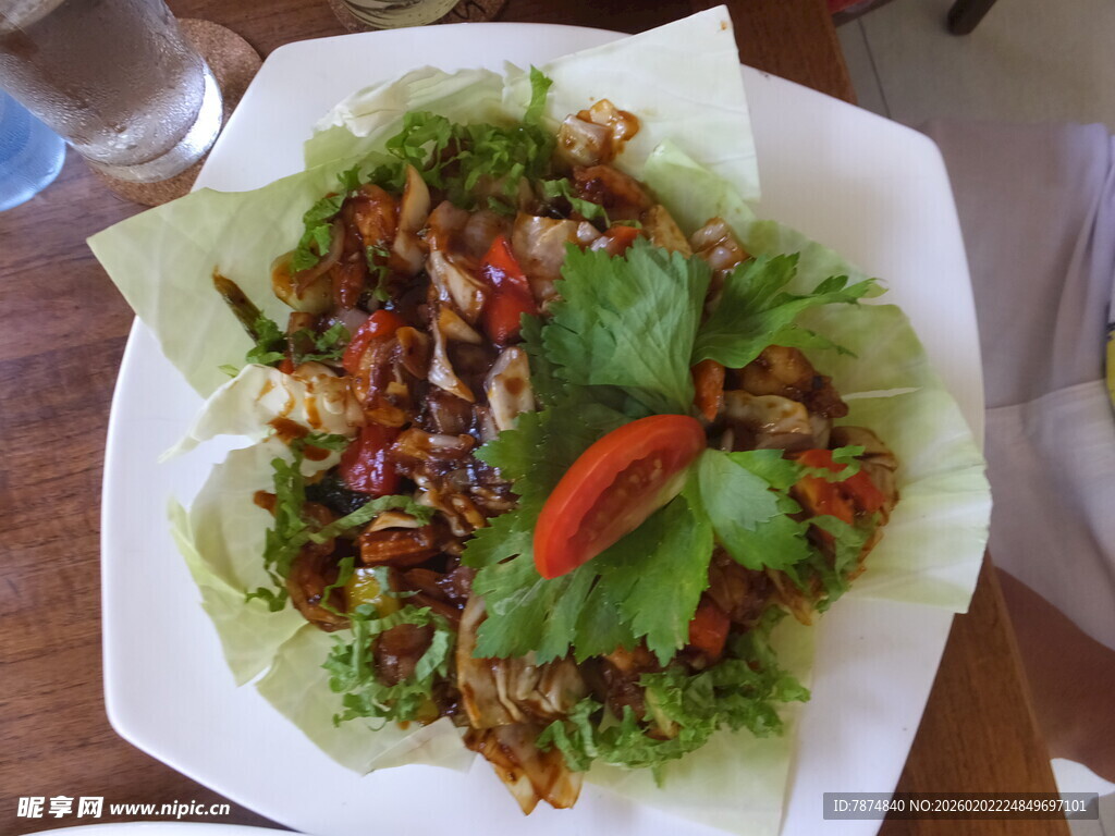 美味凉拌菜 色彩丰富诱人