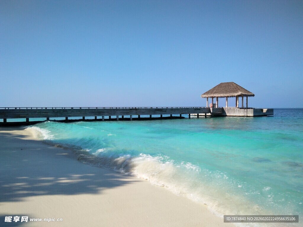 马尔代夫绝美海滨风光