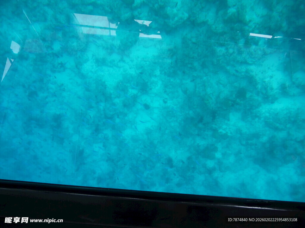 蓝绿色纹理背景画面