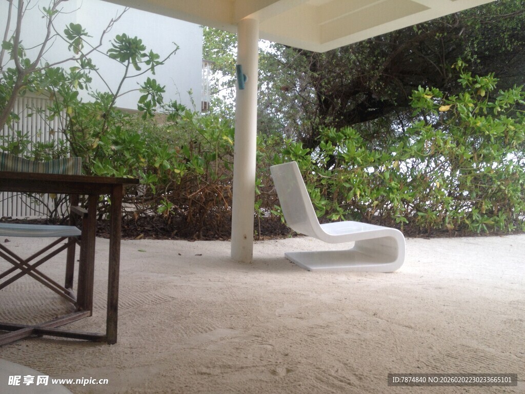 户外休闲露台 舒适座椅