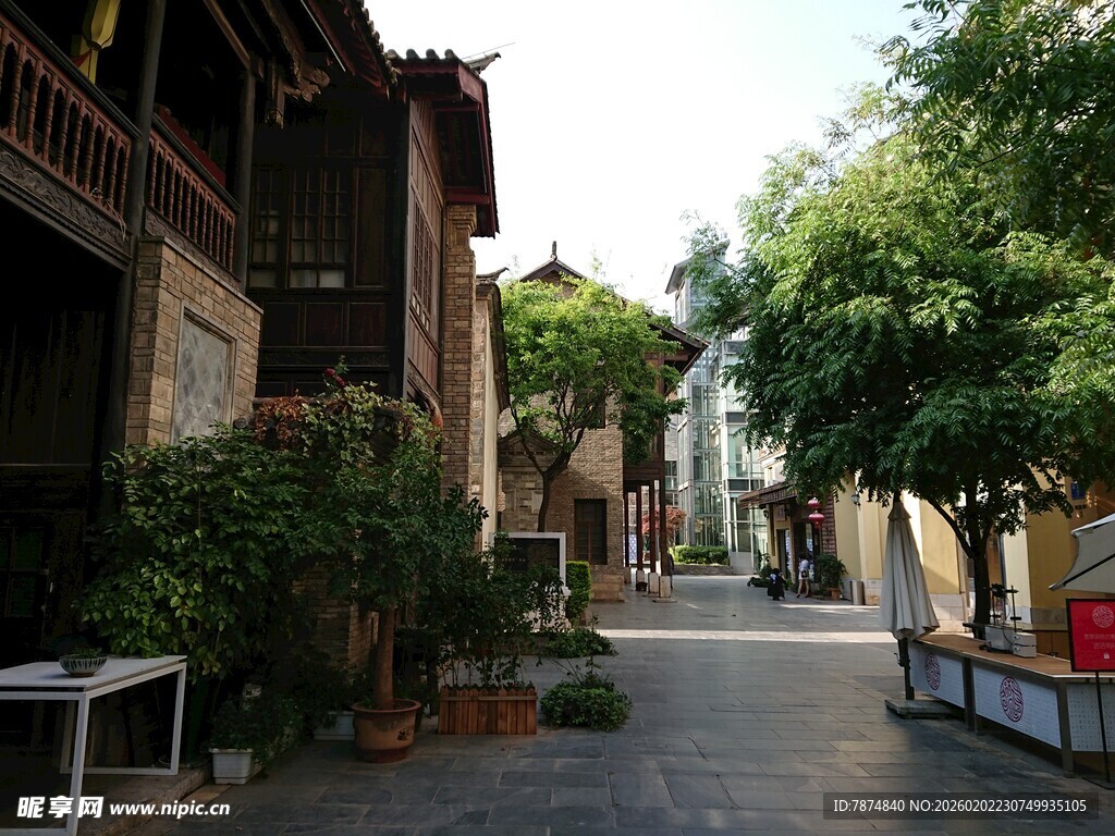 古巷景致 静谧古朴的街道