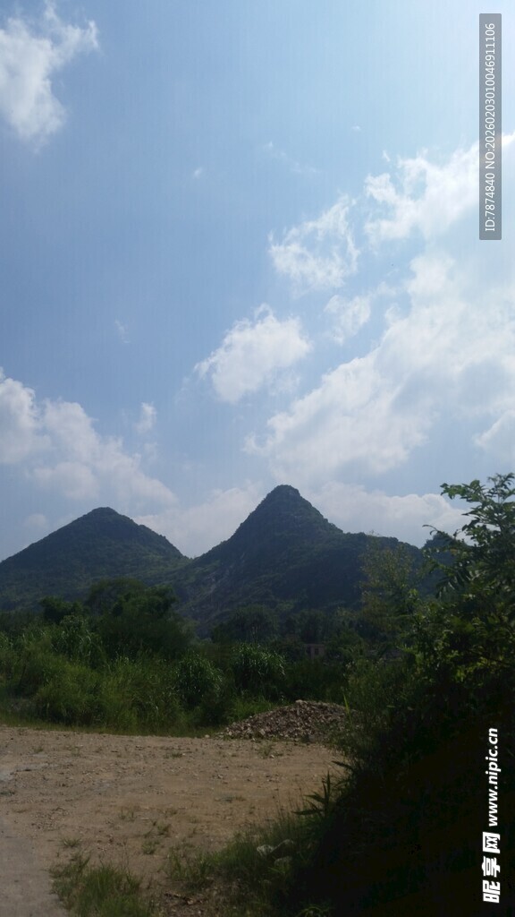 山间旷野风景