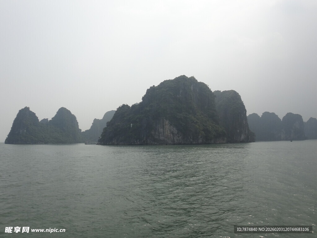 海上喀斯特地貌景观