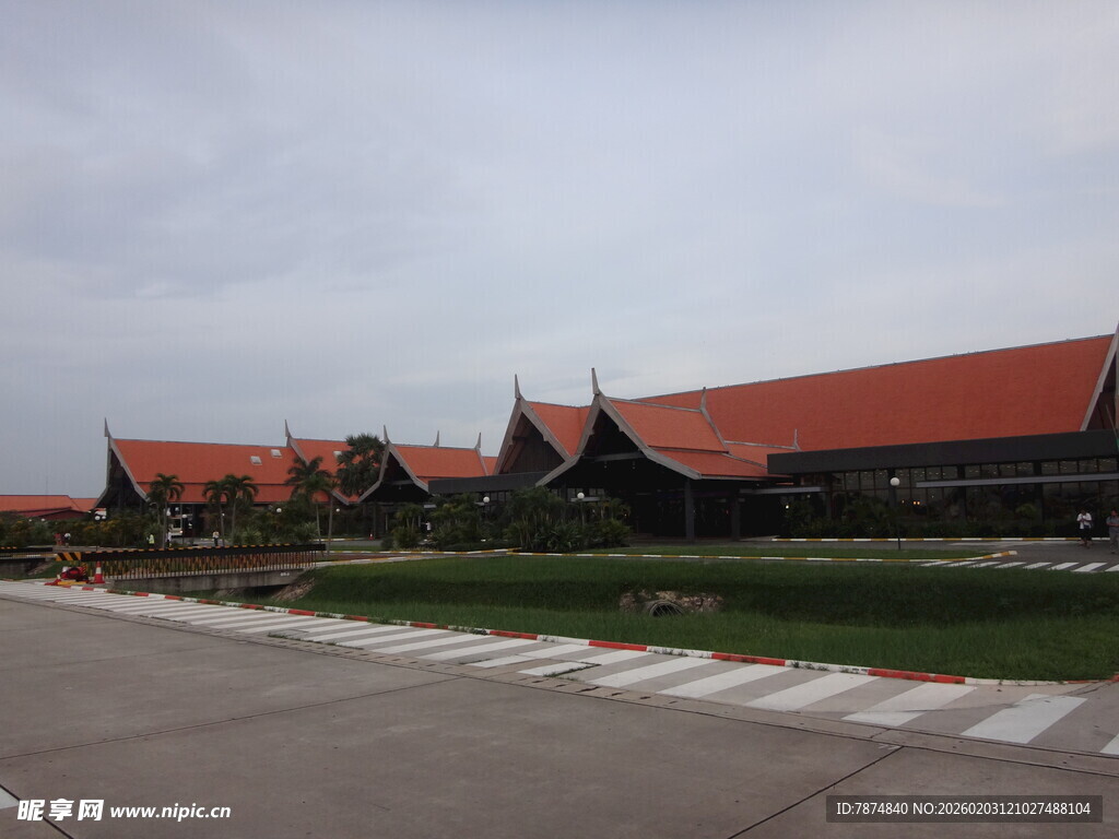 传统建筑风格的建筑群