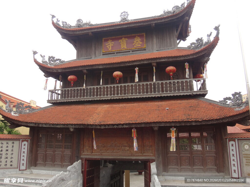 中式古建筑塔楼