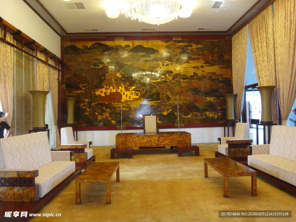 豪华中式风格会客厅