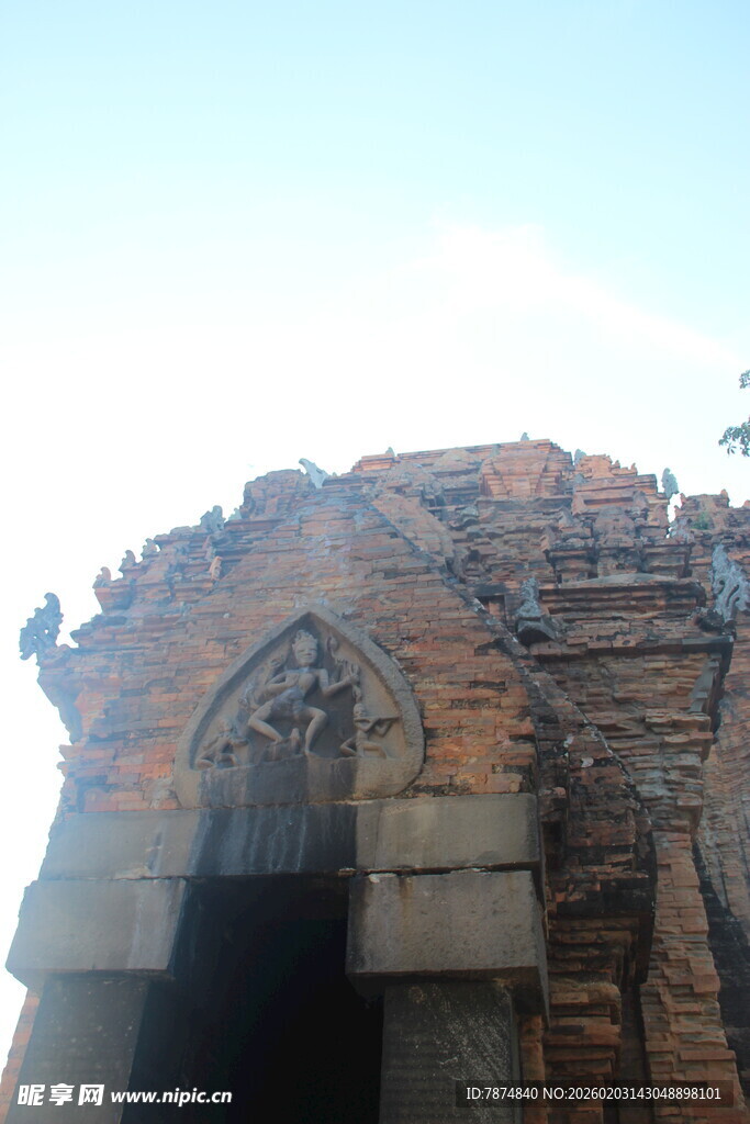 古老砖砌建筑遗迹