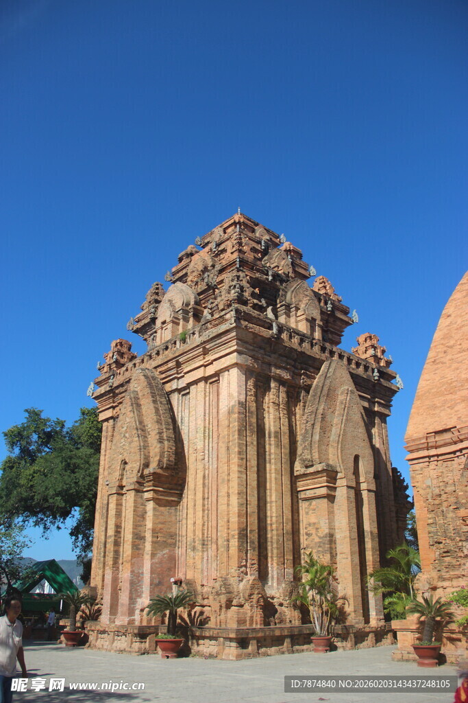 古老神秘的东南亚寺庙建筑