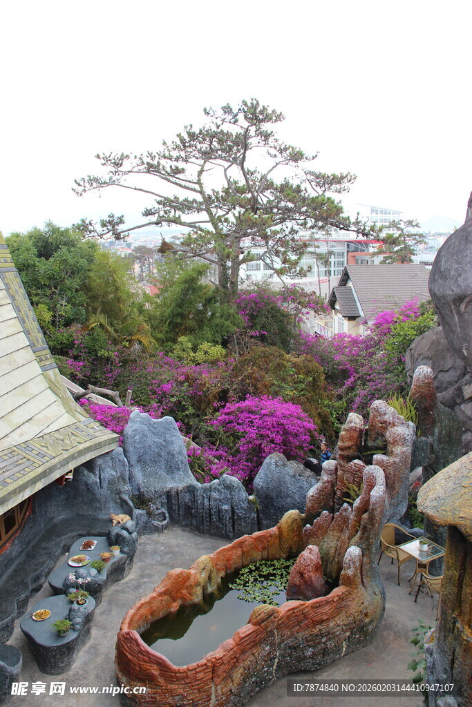 越南精致庭院景观设计