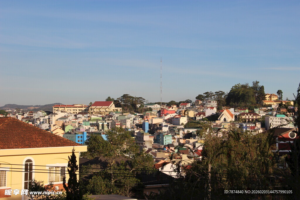 越南多彩小镇风光