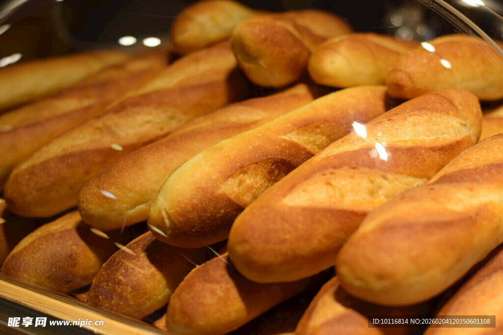 酥脆面包棒展示