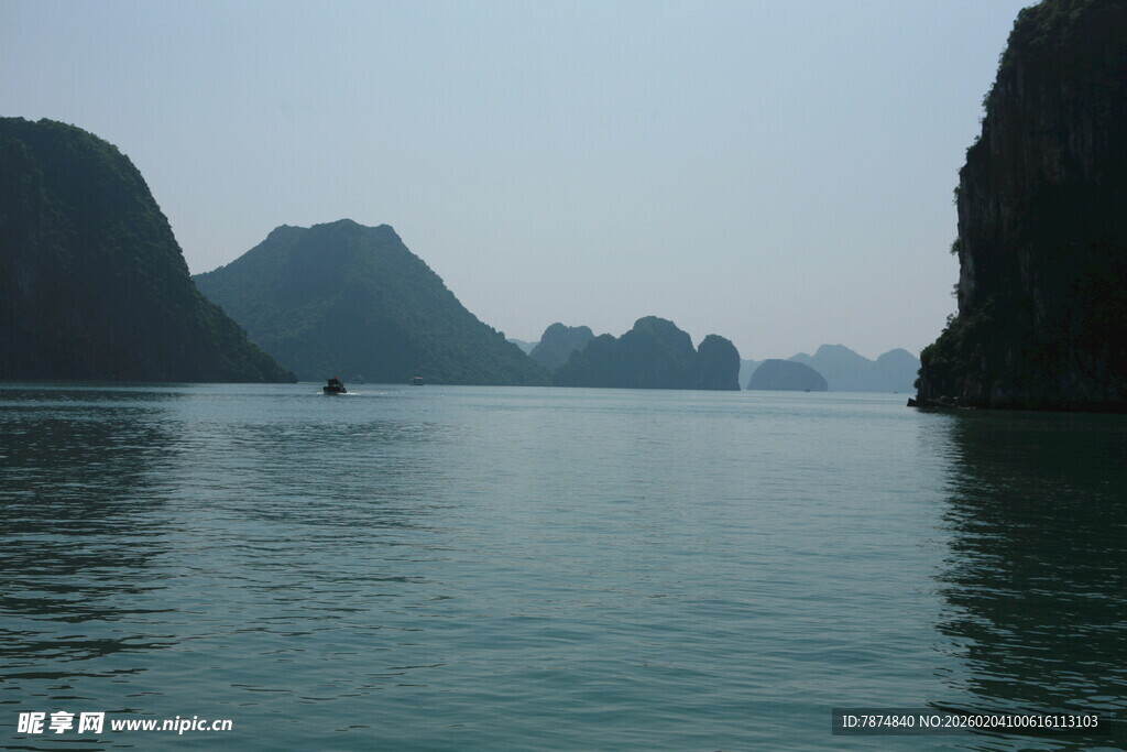 越南宁静山水间的悠然景致