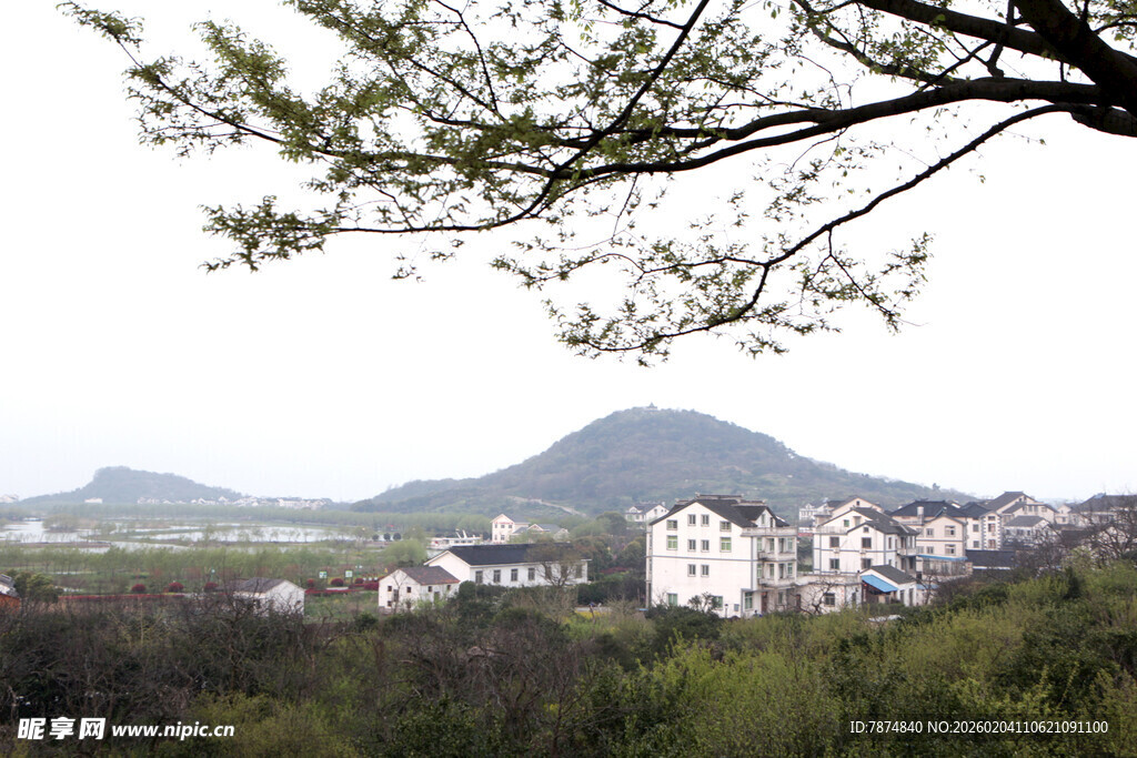 春日山村美景