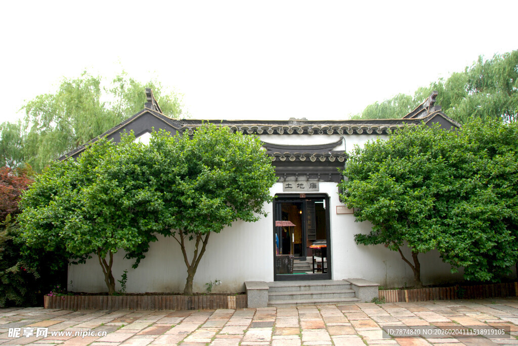 中式庭院古朴雅致景致