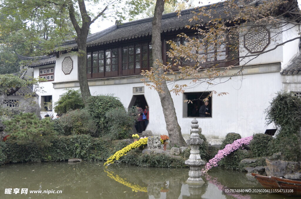江南水乡中式宅院景致