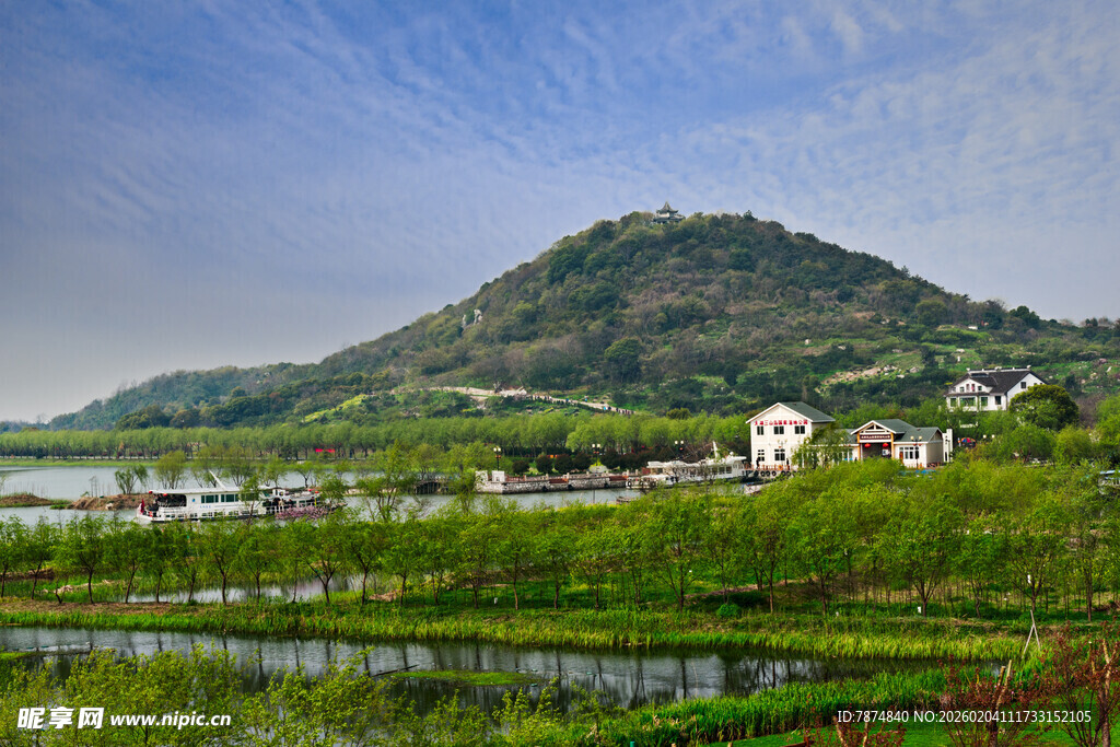 乡村山水美景如画