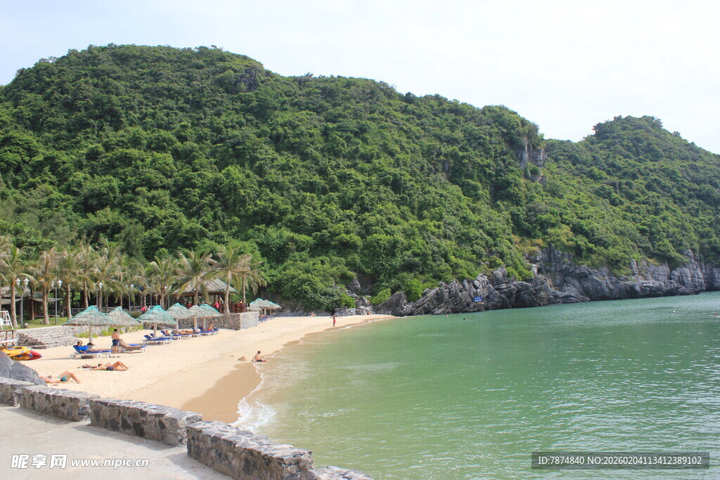 越南美丽海滨风光