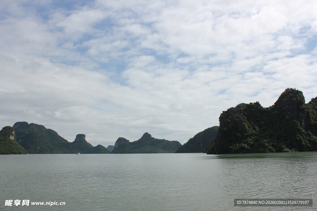 越南海上喀斯特美景
