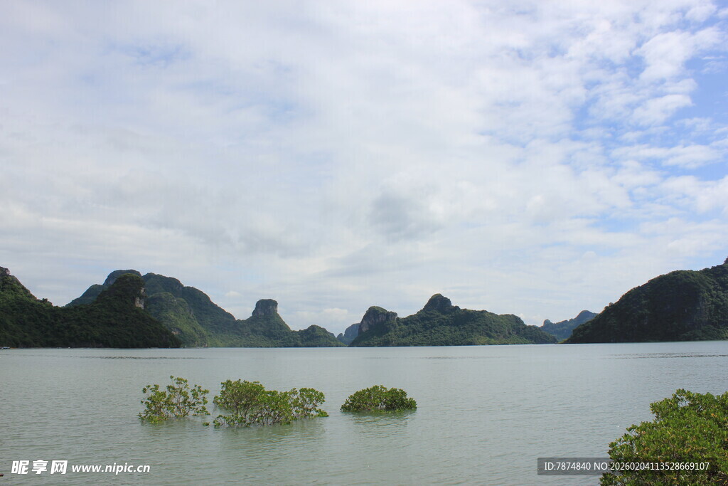 越南宁静山水间的自然美景