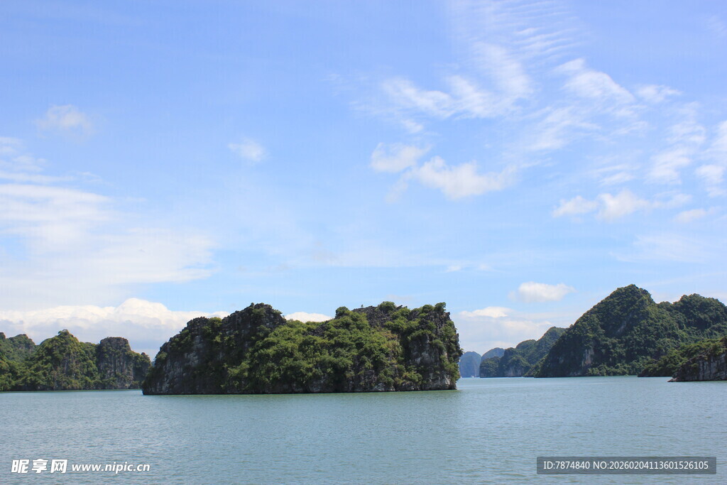 越南海上喀斯特美景
