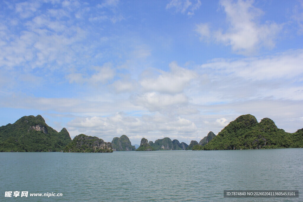 越南美丽海岛自然风光