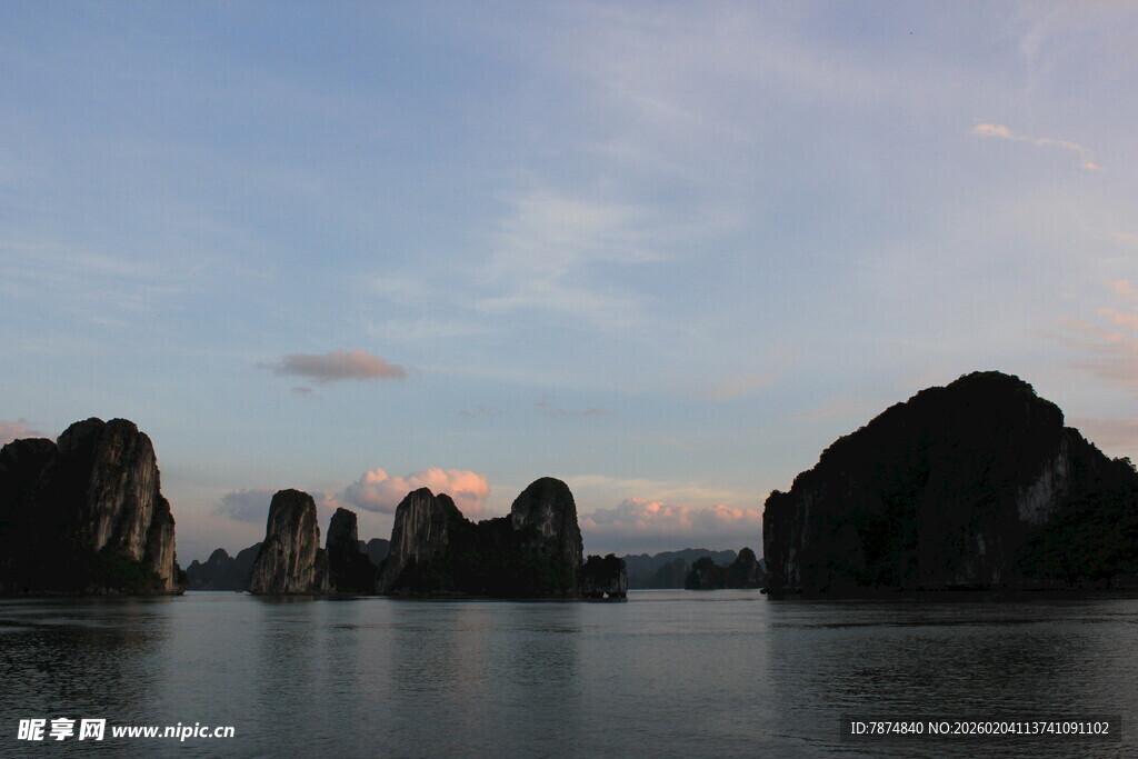 越南海上喀斯特美景
