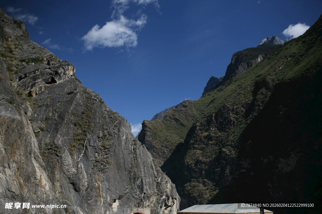 壮丽峡谷风光