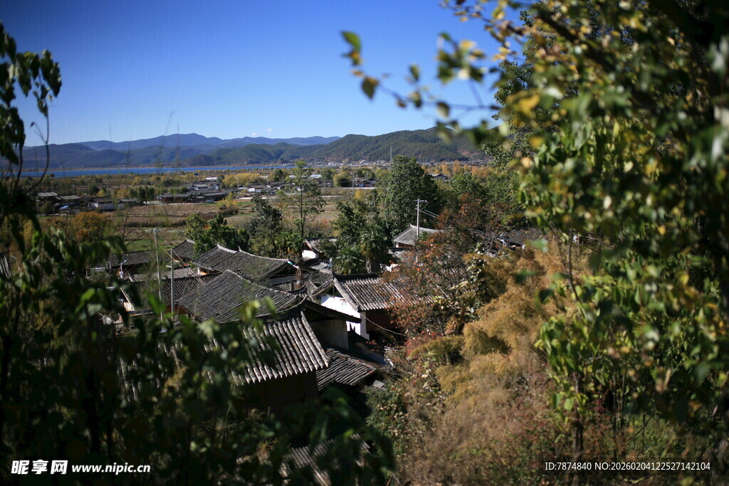 山间村落风景
