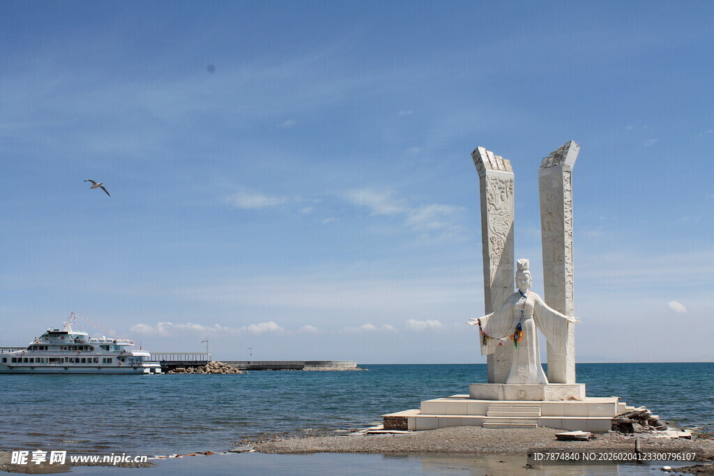 海边雕塑景观