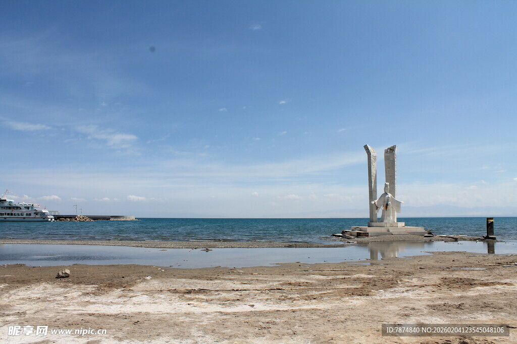 海边独特建筑与美丽海景