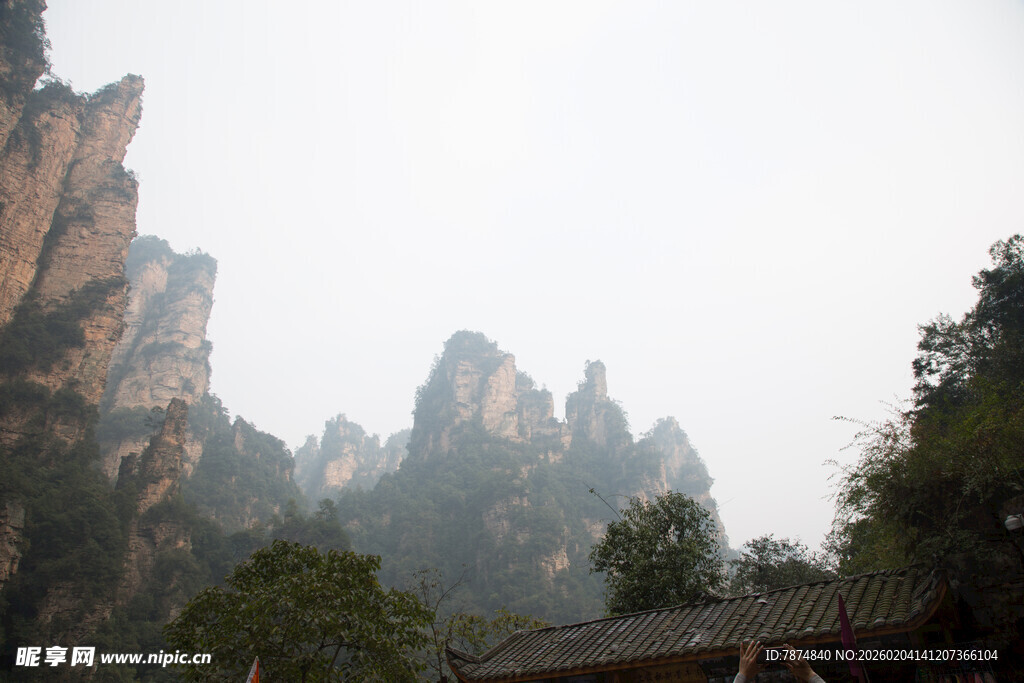 张家界奇峰美景