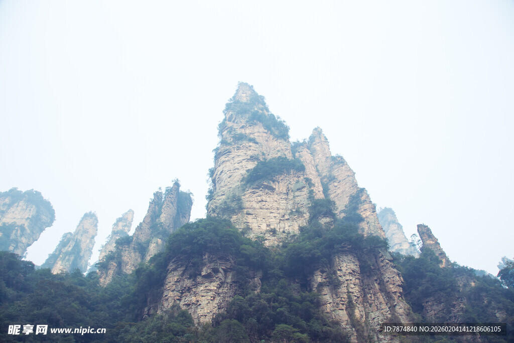 张家界奇峰美景