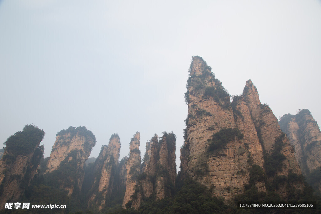 张家界奇峰异石景观