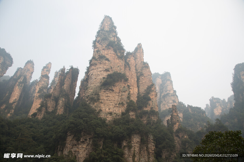 张家界奇峰异石景观