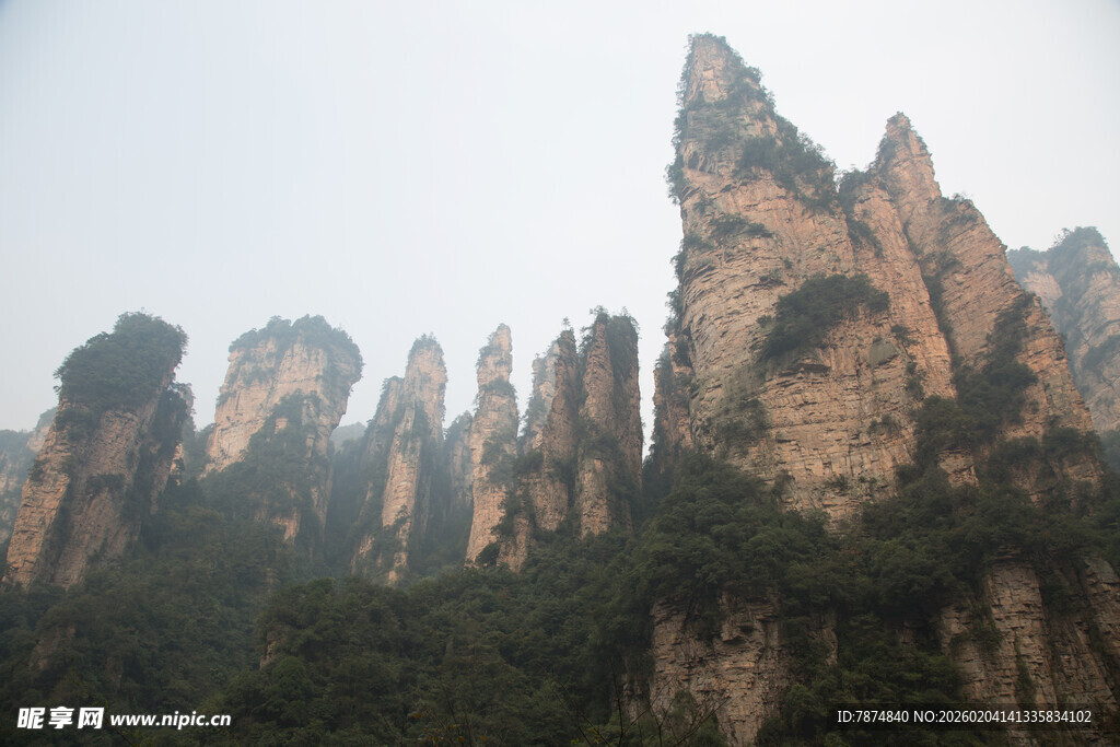 张家界奇峰异石景观