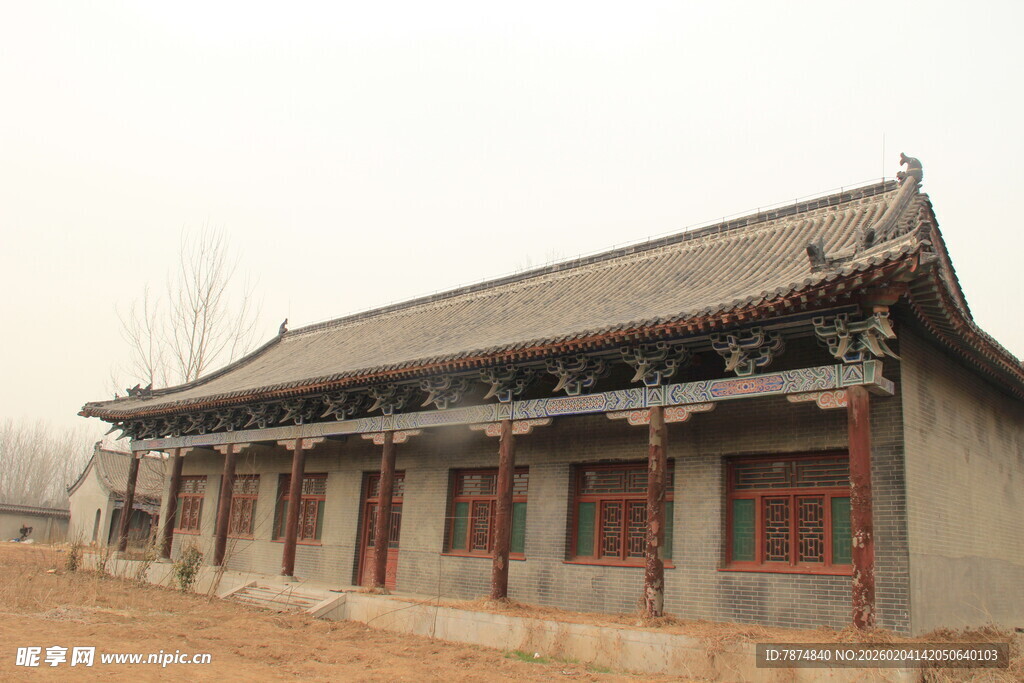 传统中式古建筑外观