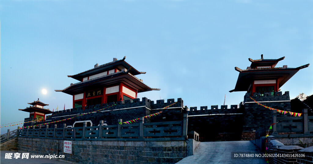 古色城楼 尽显中式建筑之美