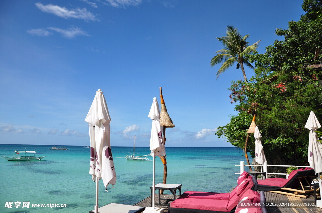 海滨度假休闲美景