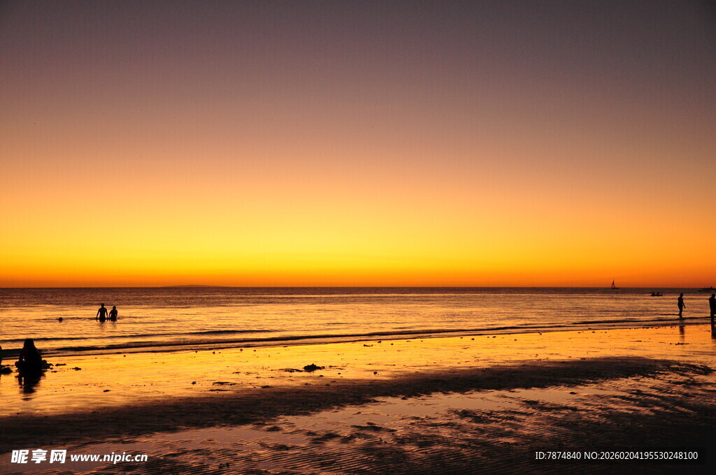 海边日落美景