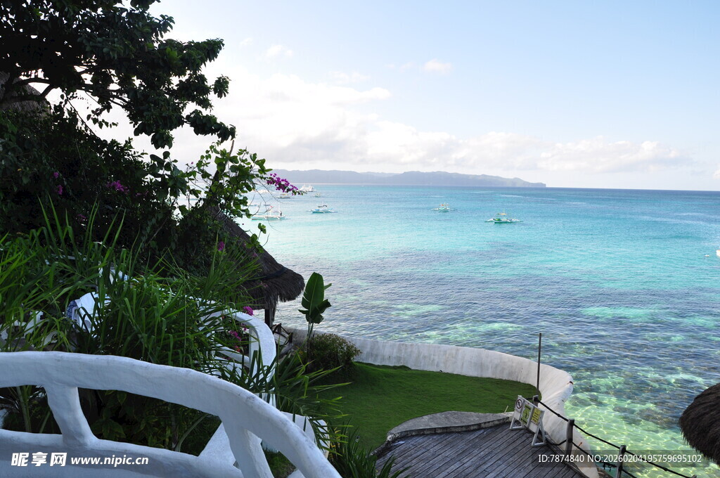 海边露台美景