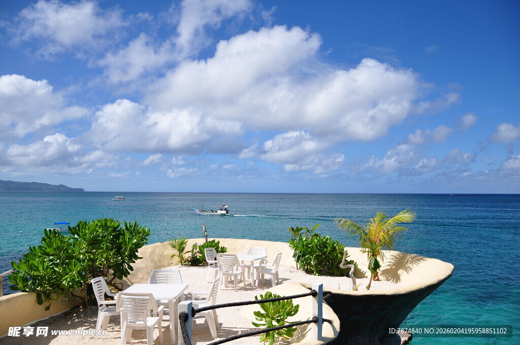 海边露台美景