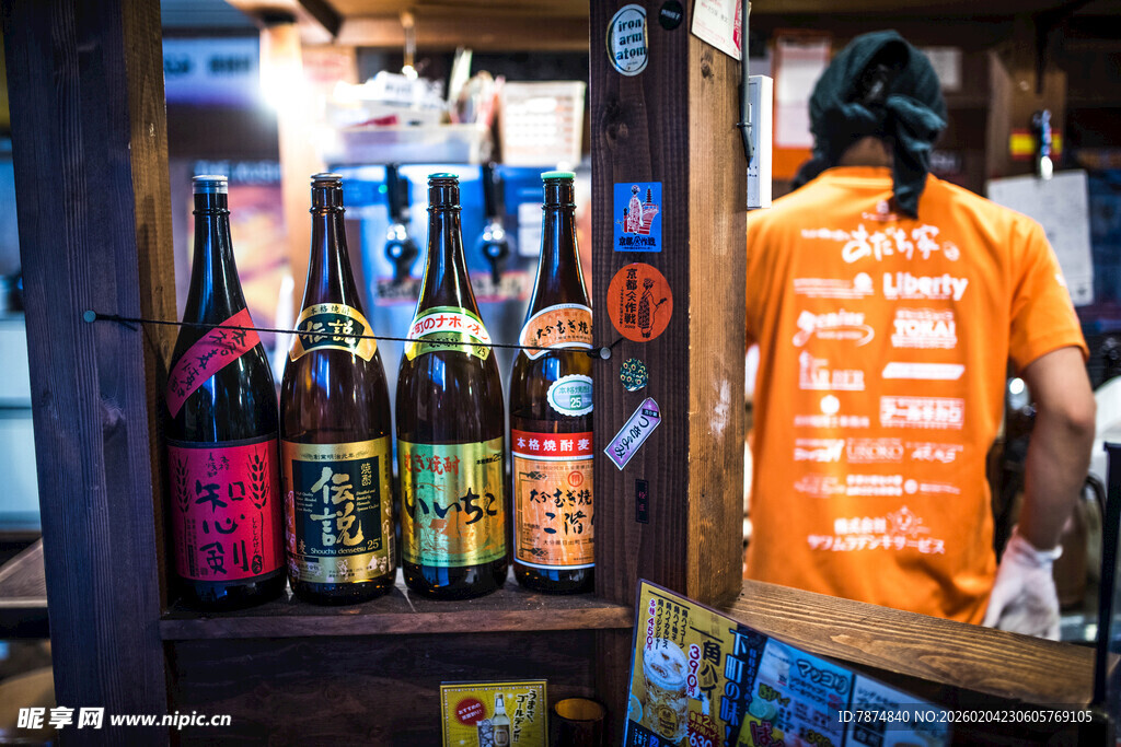 日本店内售卖的多样精酿啤酒