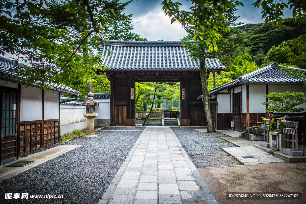 日本日式庭院景观建筑