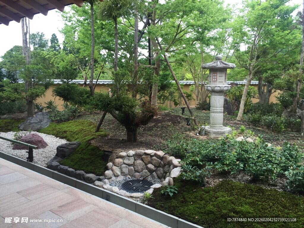 日本日式庭院景观 静谧雅致